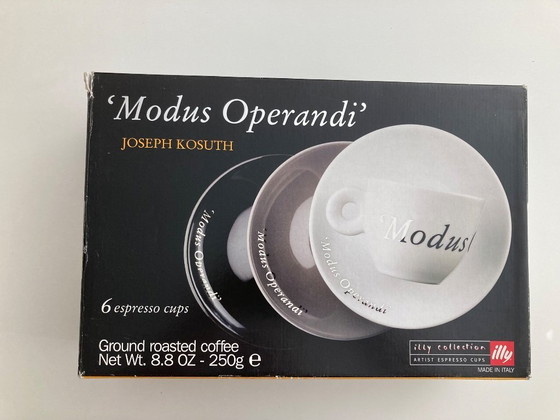 Image 1 of illy collection 2000 espresso Joseph Kosuth - Modus Operandi