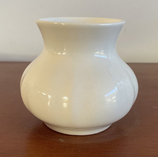 De Porceleyne Fles Delft - Delft white earthenware vase