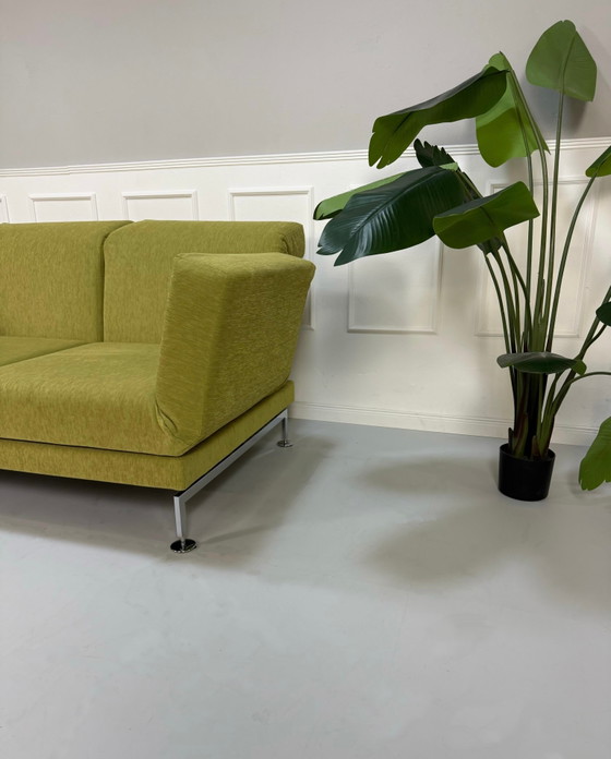 Image 1 of Brühl Moule Medium Sofa Grün Schlafsofa Designer Couch