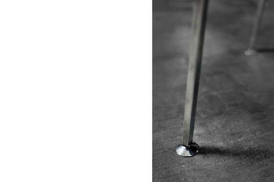 Image 1 of Vintage Mid-Century Duitse moderne bruine vergaderstoel van Drabert, jaren 70