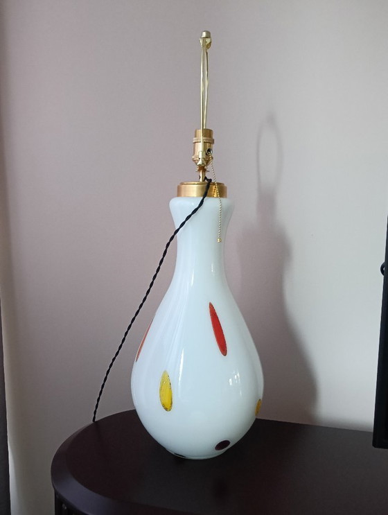 Image 1 of Dino Martens lamp for Aureliano Toso including shade