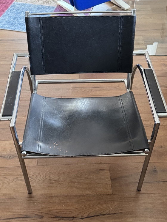 Image 1 of Gerard Vollenbroeck 2 leather chairs