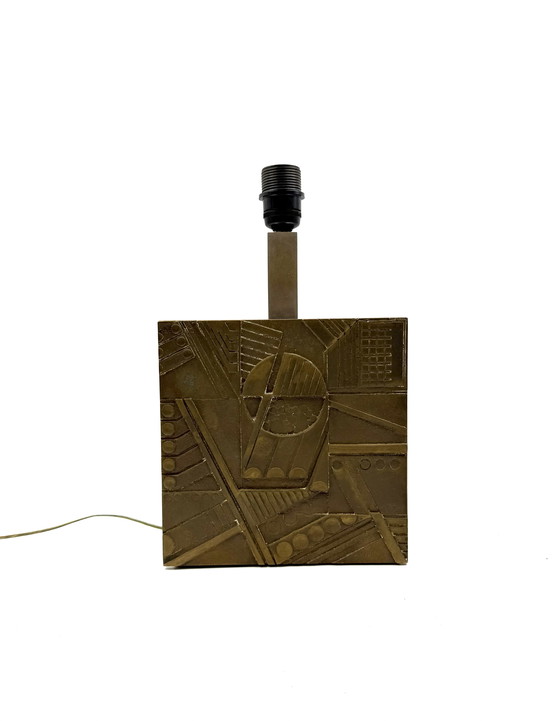 Image 1 of Luciano Frigerio, base de lampe de table Hollywood Regency, Italie 1970