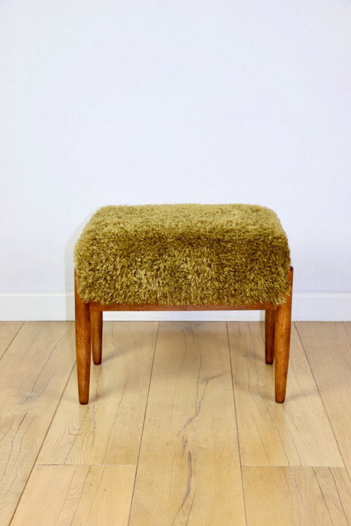 Edmund Homa Barhocker, hochsitzig, Haarfarbe Khaki/Olive