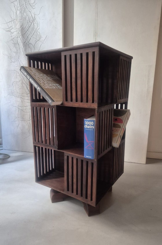 Image 1 of Carosello per libri/biblioteca d'epoca, metà del XX secolo