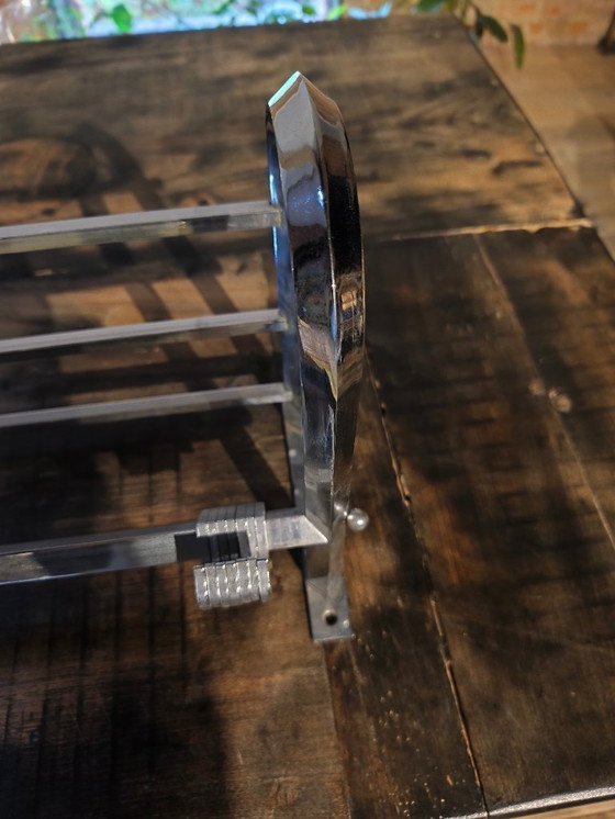 Image 1 of Perchero de tren Bauhaus 1940-50 extra ancho