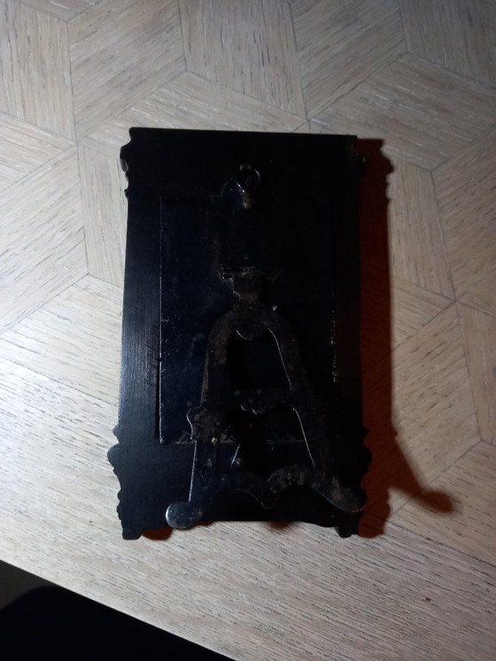 Bakelit Fotorahmen 1910-1915, Kunststoff, Braun, Klassiek (Foto 3 von 5)