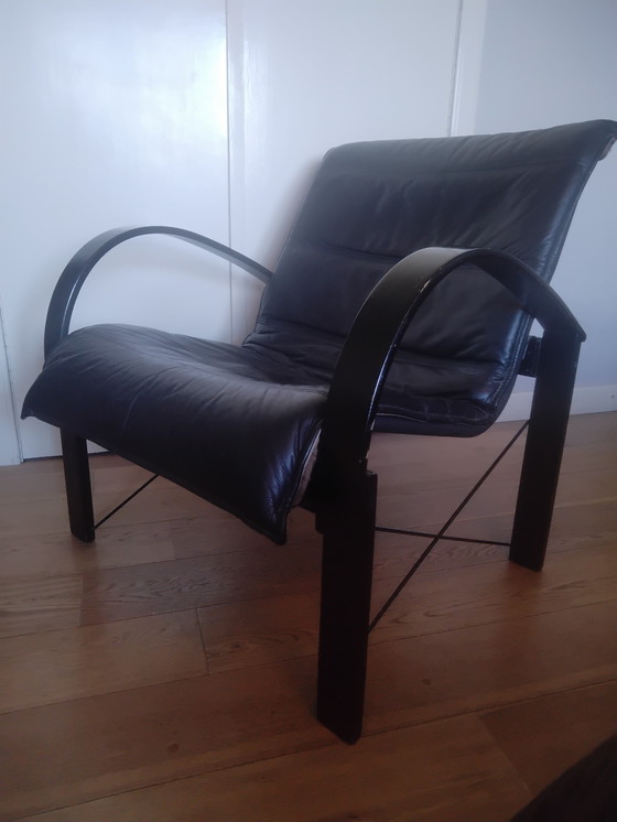 Image 1 of Ikea, Tord Bjorklund, Fauteuil de salon en cuir