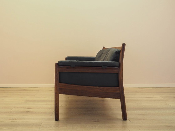 Three-Seater Sofa by Gunnar Myrstrand for Källemo, Rosewood and Leather, 1960s – 3-5 seaters (photo 4 of 24)