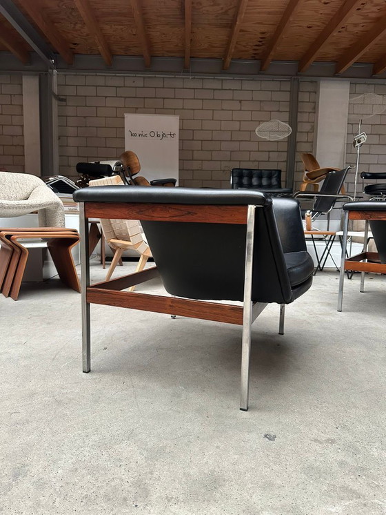 Image 1 of 2x Artifort 040 lounge chair by Geoffrey Harcourt