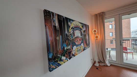 Image 1 of Obra de arte de Max Verstappen Glitch ART