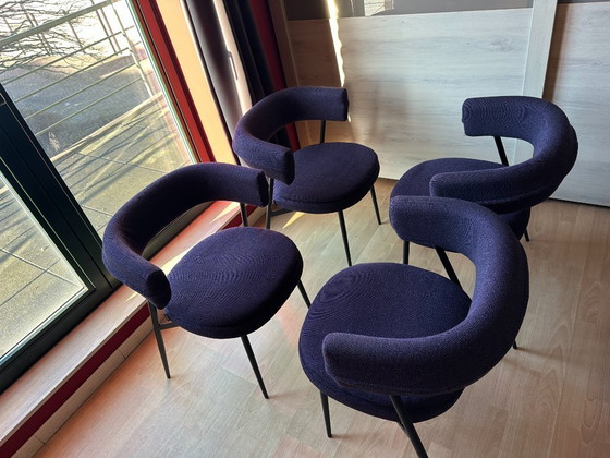 Image 1 of 4 x set Zanotta Nena Armchairs – Design by Lanzavecchia + Wai
