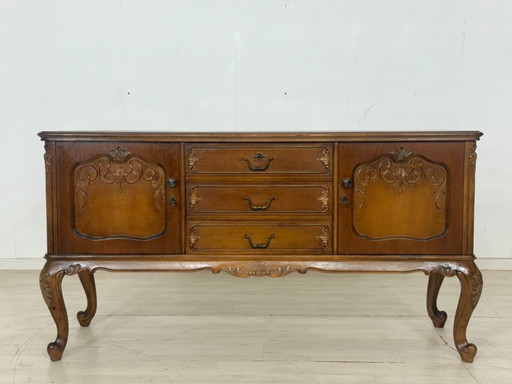Chippendale Sideboard Commode Buffet Armoire de salon Vintage