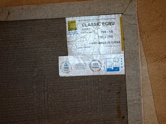 Image 1 of Tappeto cinese moderno vintage fatto a mano, 120 cm x 180 cm, anni '80 - 1C517
