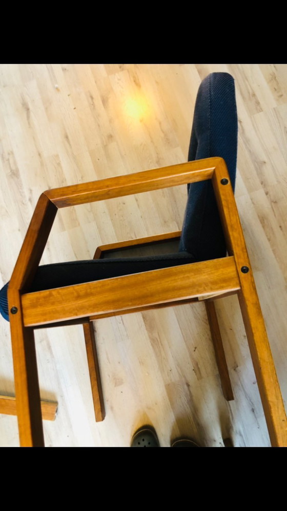 Image 1 of Midcentury fauteuil teak Deens design vergaderstoel 6 stuks 