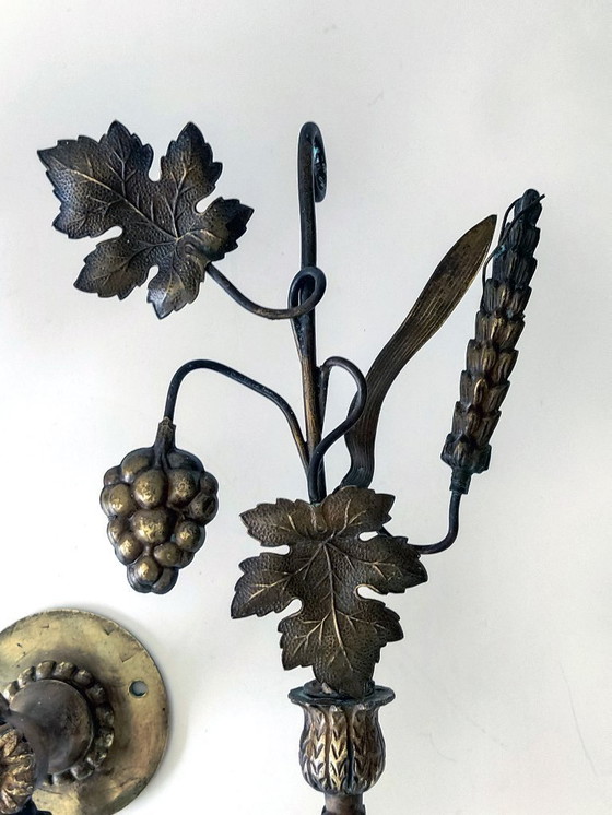 Image 1 of Art Nouveau wall lamp Jugendstil