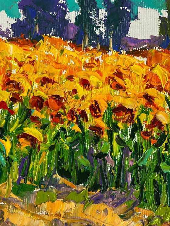Image 1 of In a Field of Sunflowers