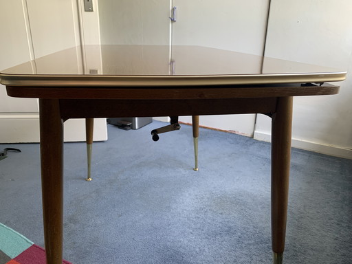 Fifties Rockabilly height adjustable dining table
