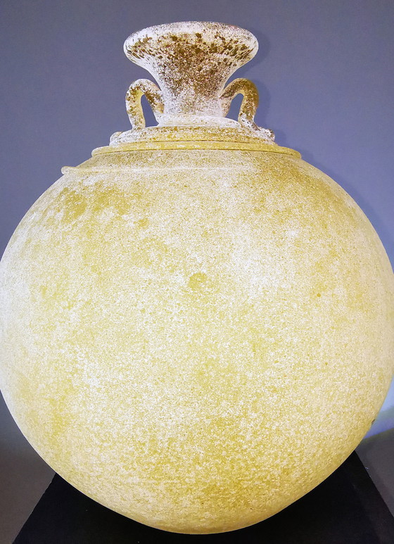 Image 1 of Cenedese Scavo Murano, jaren 60 Vaas