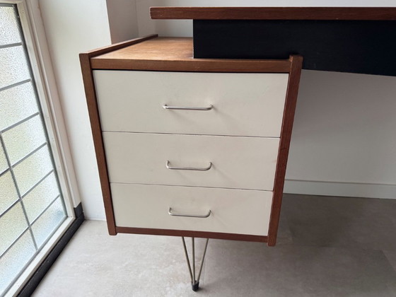 Image 1 of Vintage Cees Braakman for Pastoe hairpin legs desk