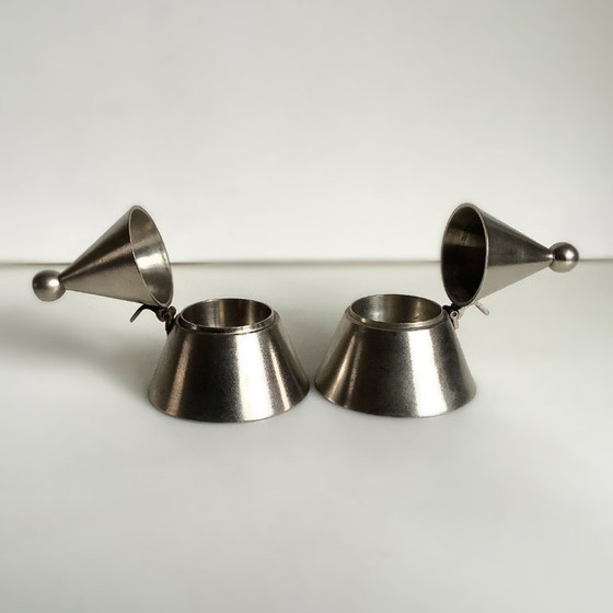 Image 1 of Vintage design postmoderne Memphis Aldo Rossi stijl kandelaars