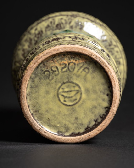 Image 1 of Ceramic Vase VEB Haldensleben East Germany GDR DDR 1960s–1970s EGP MCM Space-Age