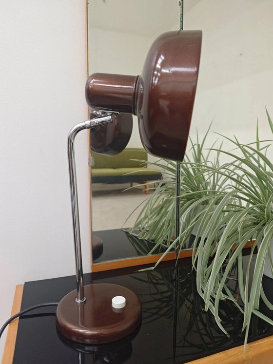 Szarvasi table lamp Hungary 1960 – Metal, Vintage (photo 10 of 13)