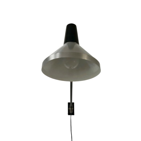 Image 1 of Lampada da scrivania telescopica vintage di metà secolo, lampada da parete Busquet Hala anni '50