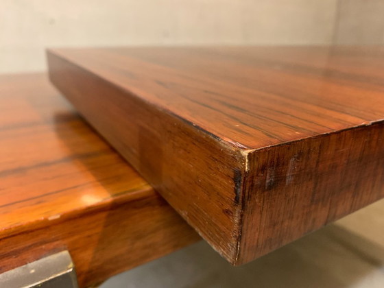 Image 1 of Dining Table "pali" With Extension By Louis Van Teeffelen For Wébé 1960.