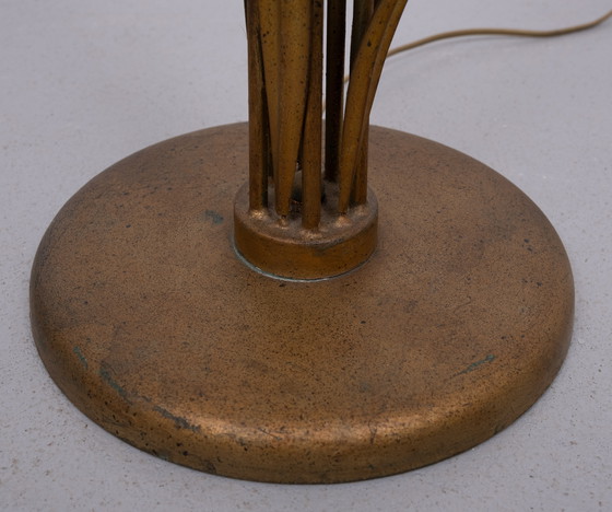 Image 1 of Lampadaire floral Hollywood Regency