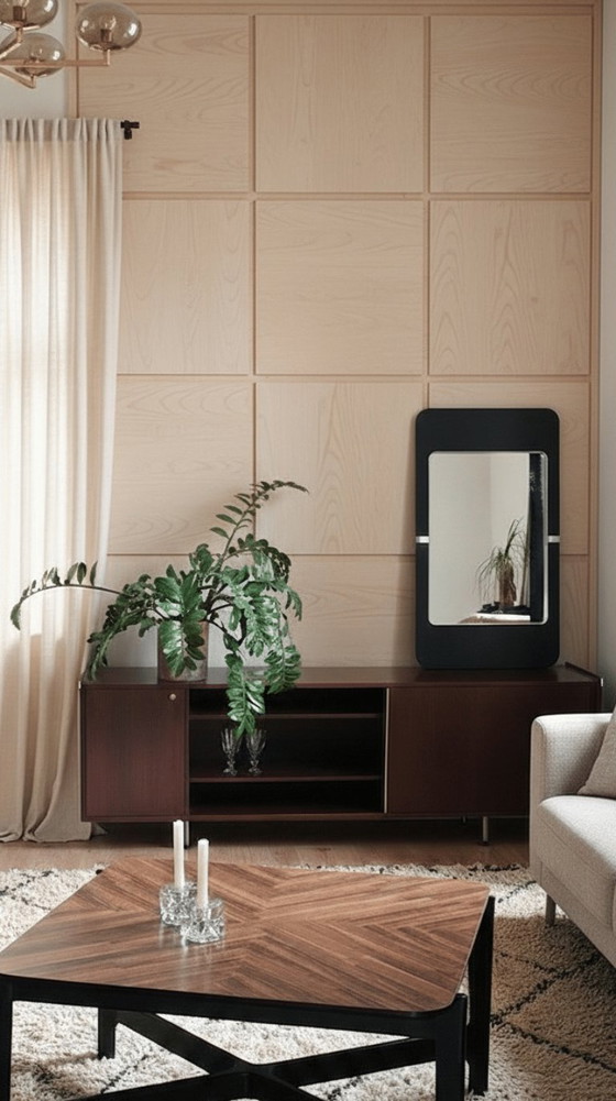 Image 1 of RARE RECTO VERSO sideboard, 1950s by Alberto Rosselli, in rosewood