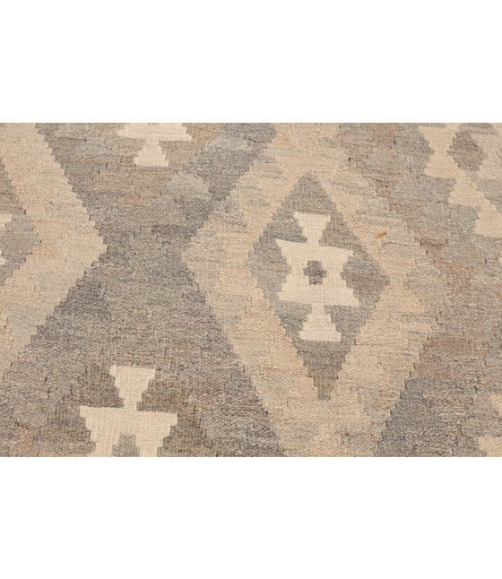 Image 1 of 202x151 cm Handgefertigter natürlicher Kelim Wollteppich