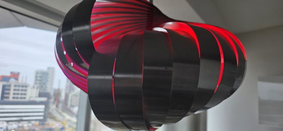 Image 1 of Lampada a sospensione a spirale Henri Mathieu per Lyfa Français, Francia, 1965