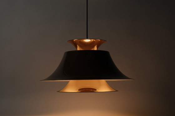 Lampada a sospensione Fog & Mørup Radius di Erik Balslev, design danese Space Age del 1977. (photo 4 of 14)