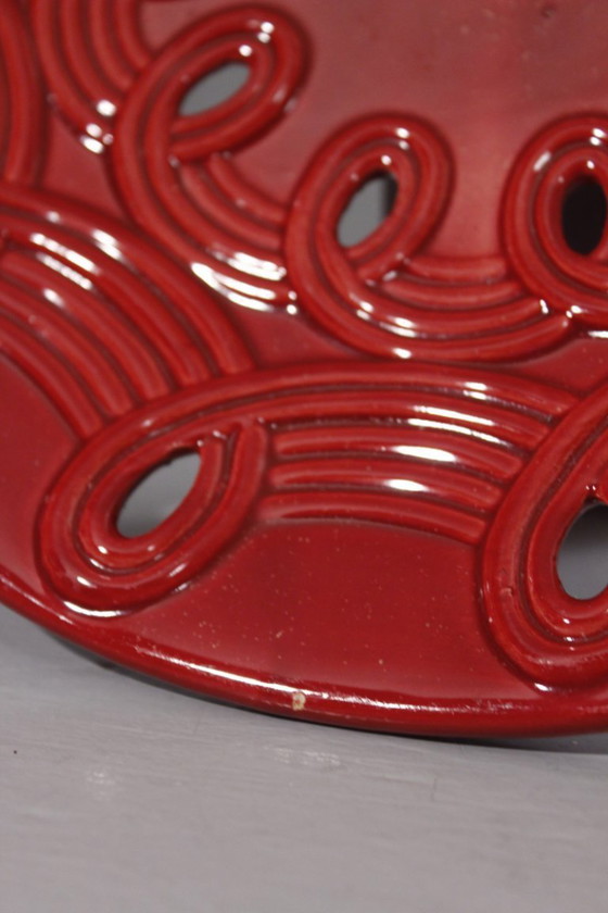 Image 1 of Blanche Letalle in Saint Clément - Large Art Deco period bowl, France, 20th century
