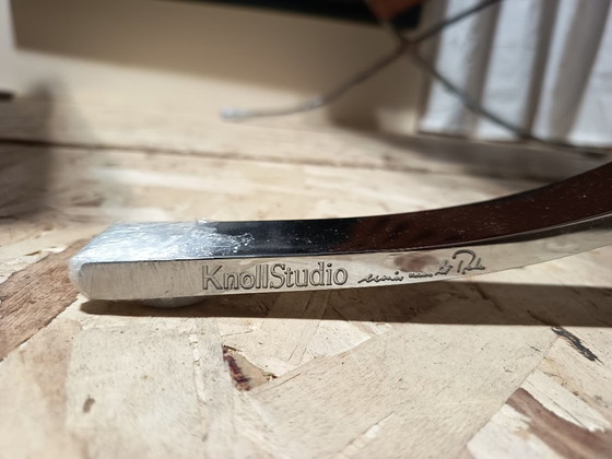 Image 1 of Sillones KNOLL Studio Barcelona (NUEVA Serie 2026) en piel natural (color coñac)