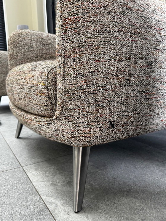 Image 1 of 2x Natuzzi Platea fauteuil