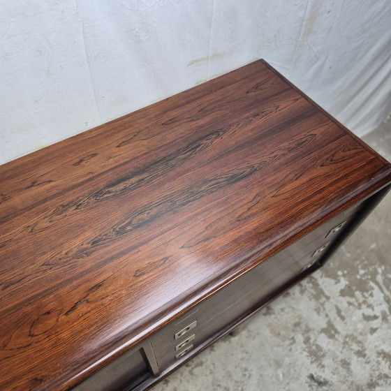 Image 1 of H.P. Hansen vintage Rosewood Deens sideboard, tv meubel 60's