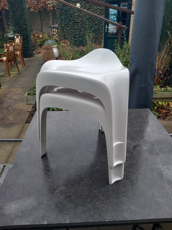 Image 1 of Sgabelli impilabili 'Casalino' di Alexander Begge per Casala