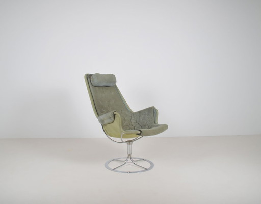 Zweedse vintage Jetson zetel ontworpen door Bruno Mathsson voor Dux, jaren '70