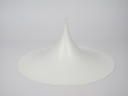 Danish vintage Semi pendant lamp by Bonderup and Thorup, 1968