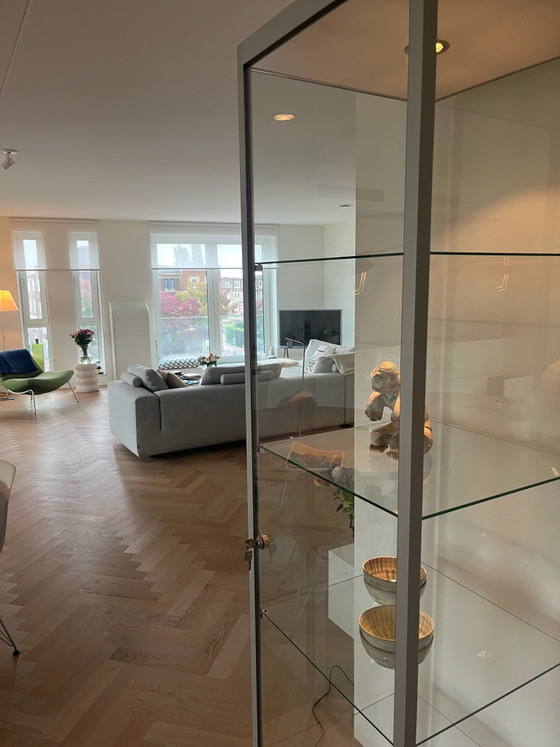 Display cabinet with lighting – Glass, Chrome (photo 4 of 5)
