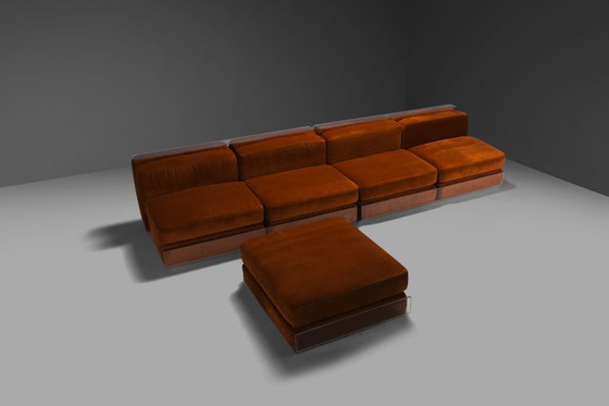 Image 1 of Seltenes Ecksofa aus Acrylglas von Roberto Monsani für Acerbis, Italien 1975