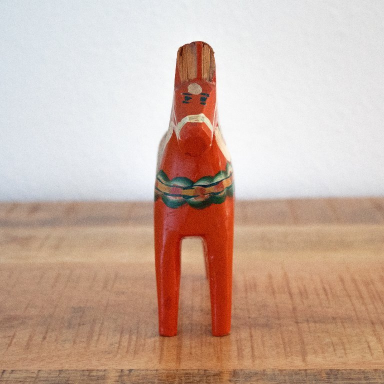 Original vintage Nils Olsson Dala horse: | Decorative Objects