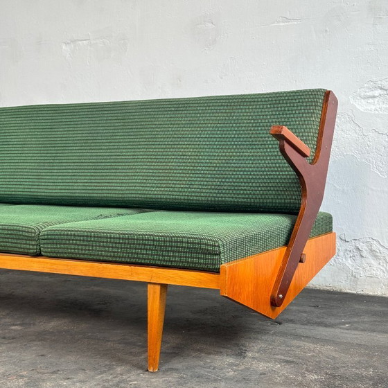Image 1 of Mid-Century Convertible Sofa by Opp Drevovyroba, 1970s