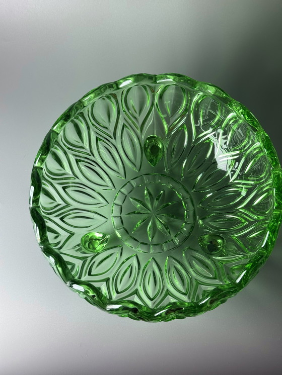 Image 1 of Lausitzer Glaswerke - ART DECO BOWL “Oreon”