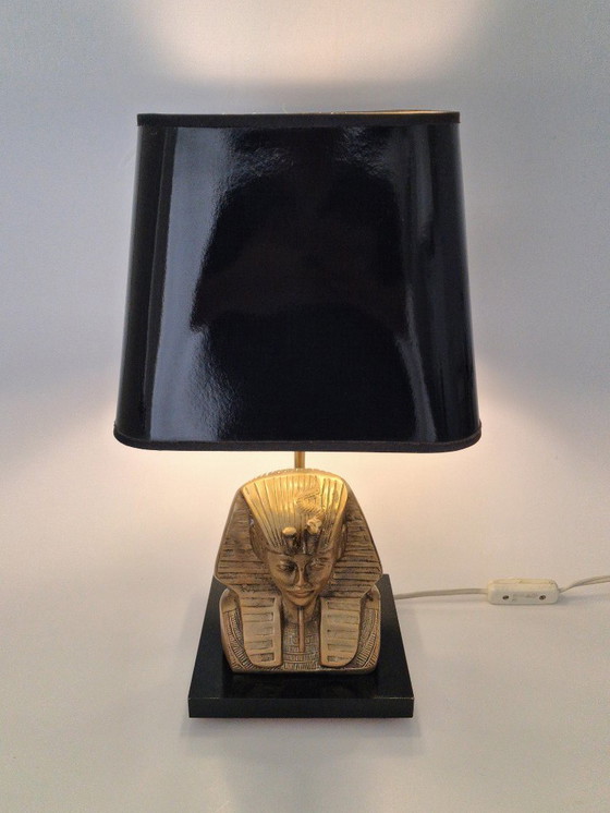 Image 1 of table lamp Pharaoh Tutankhamun
