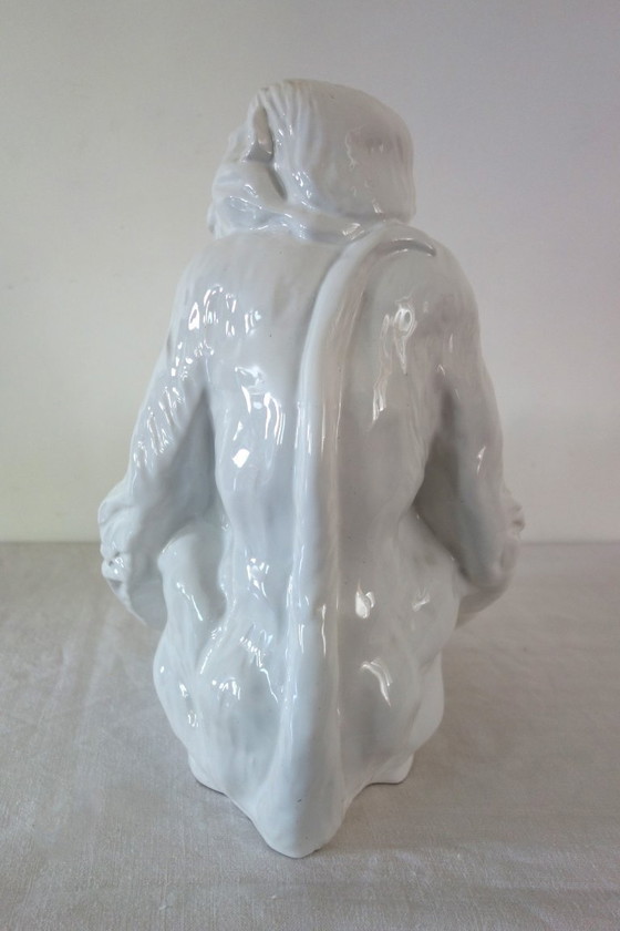 Image 1 of Vintage handcrafted ceramic plant pot, Italy
