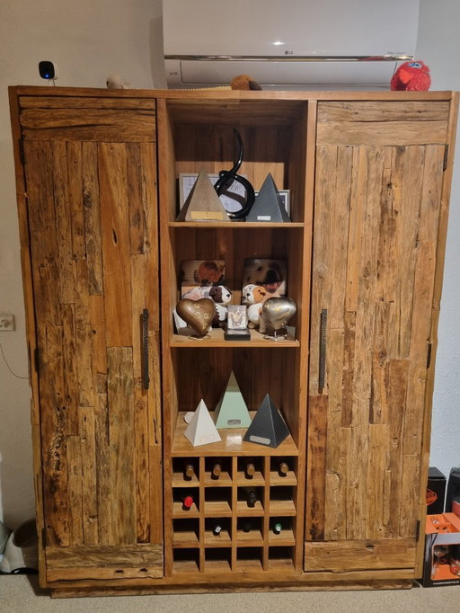 Mobile Lodsh con portabottiglie