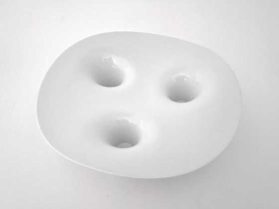 Image 1 of Willem Noyons candlestick fruit bowl set